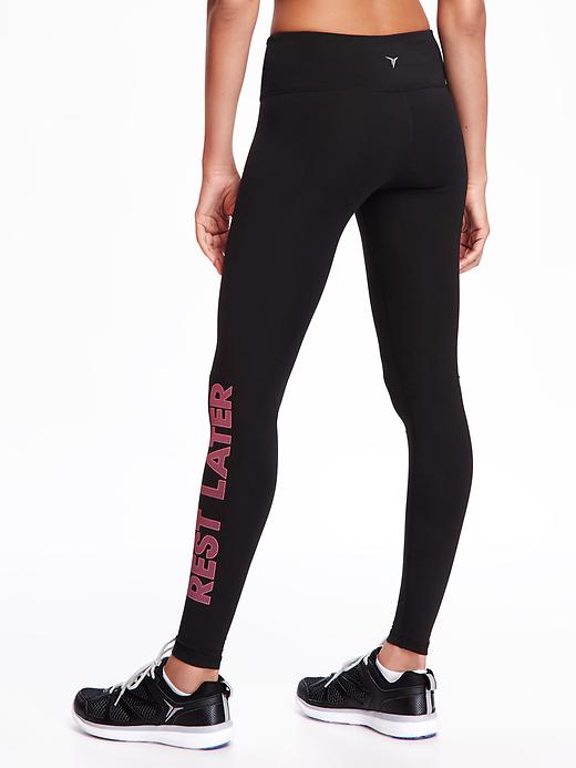 View large product image 2 of 3. Go-Dry Mid-Rise Compression Legging for Women