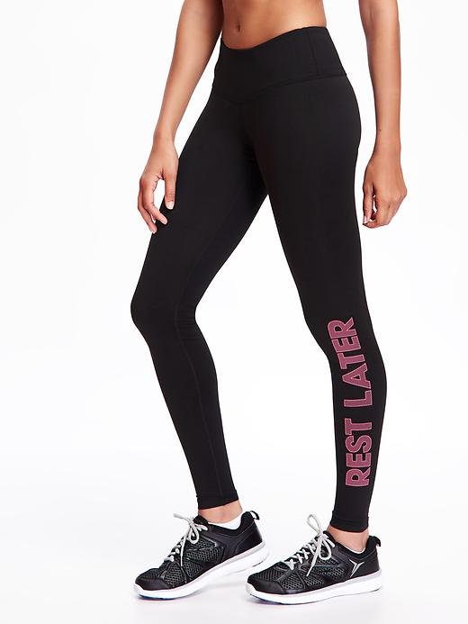 View large product image 1 of 3. Go-Dry Mid-Rise Compression Legging for Women