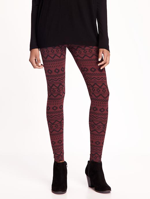 View large product image 1 of 1. Patterned Leggings for Women