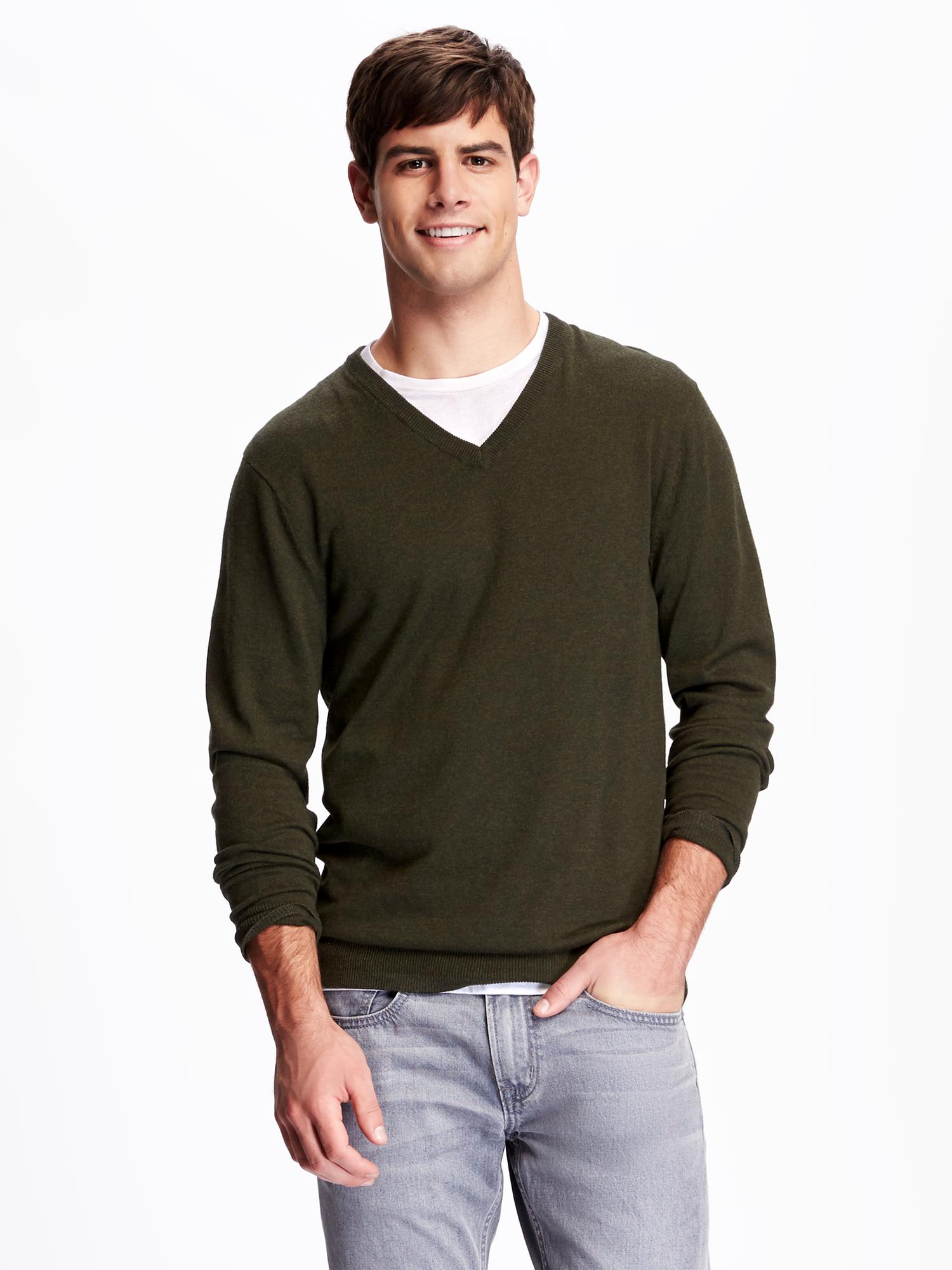 VNeck Sweater for Men Old Navy