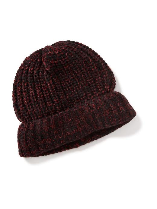 View large product image 1 of 1. Marled Sweater-Knit Beanie For Boys