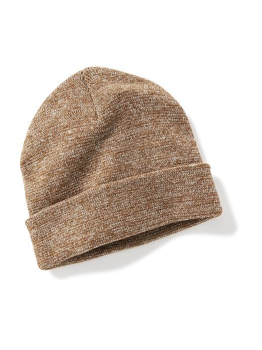 View large product image 1 of 1. Cuffed Marled Beanie for Men