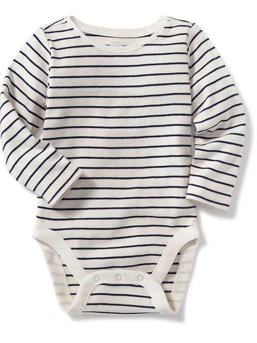 View large product image 1 of 1. Crew-Neck Bodysuit for Baby