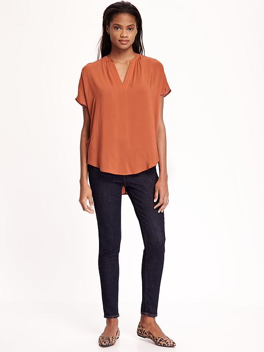 Image number 3 showing, Cocoon Blouse for Women