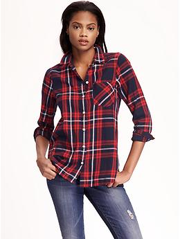 womens flannel shirts old navy