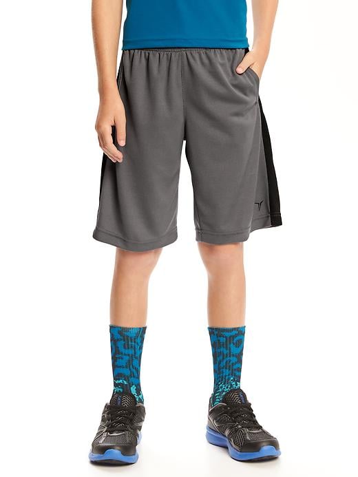 View large product image 1 of 1. Relaxed Go-Dry Mesh Shorts for Boys