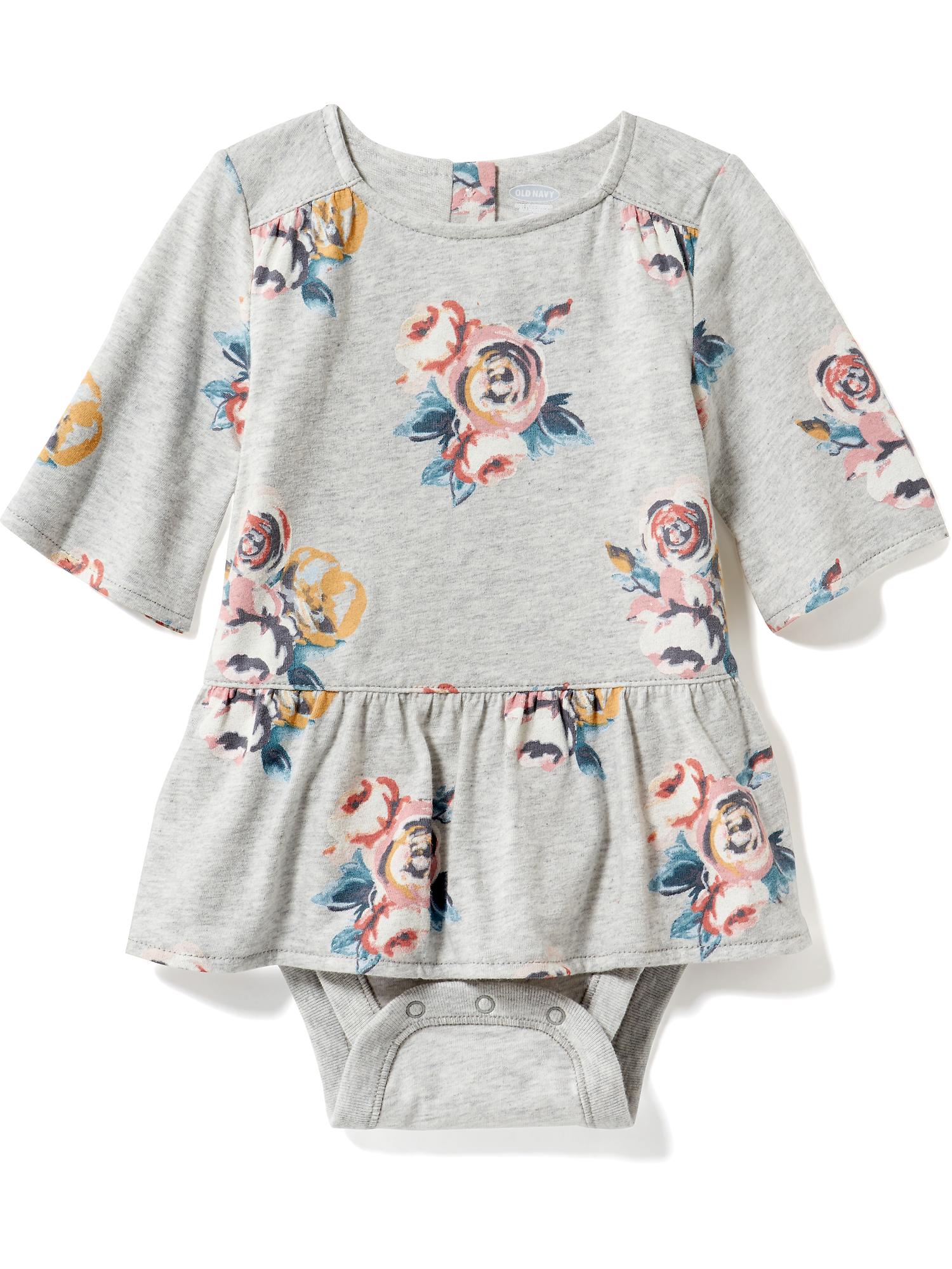 2in1 Peplum Bodysuit for Baby Old Navy