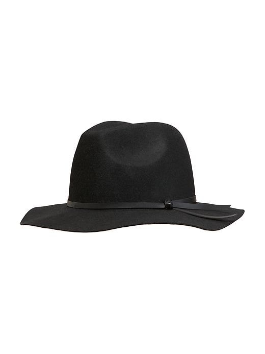 View large product image 1 of 1. Wide-Brim Panama Hat for Women