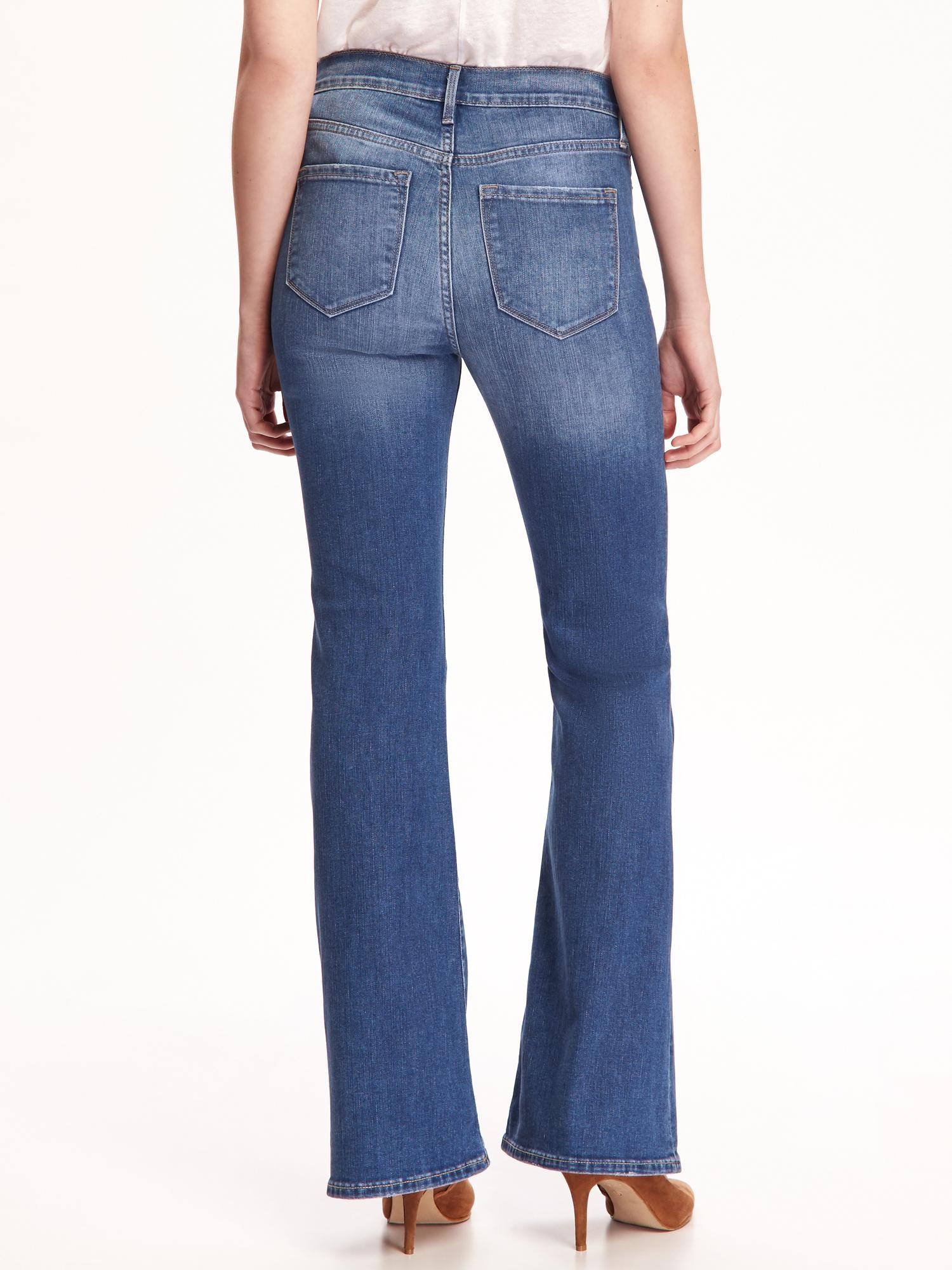 High-Rise Vintage Flare Jeans for Women