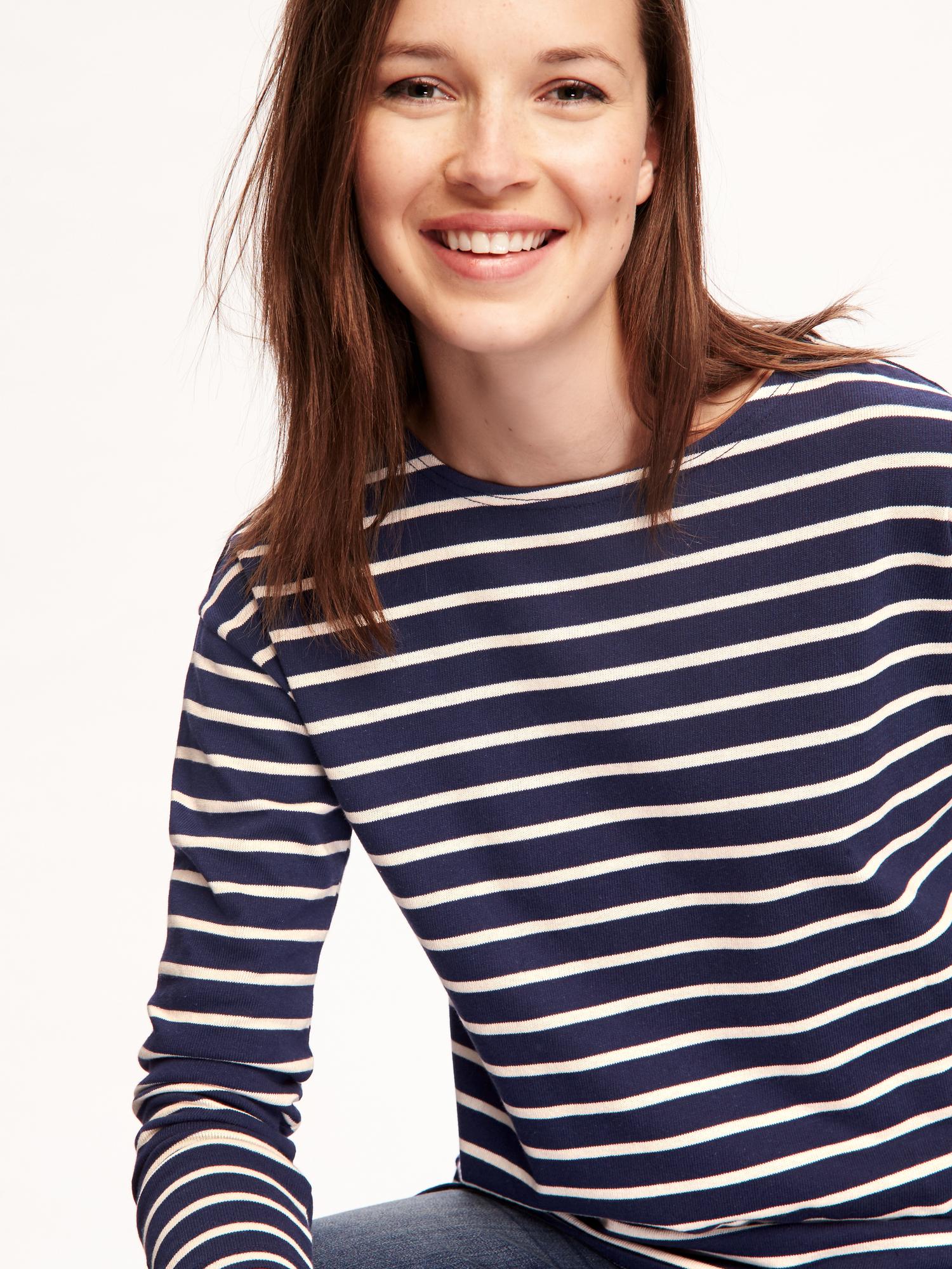 Relaxed Heavy-Knit Boat-Neck Tee for Women | Old Navy