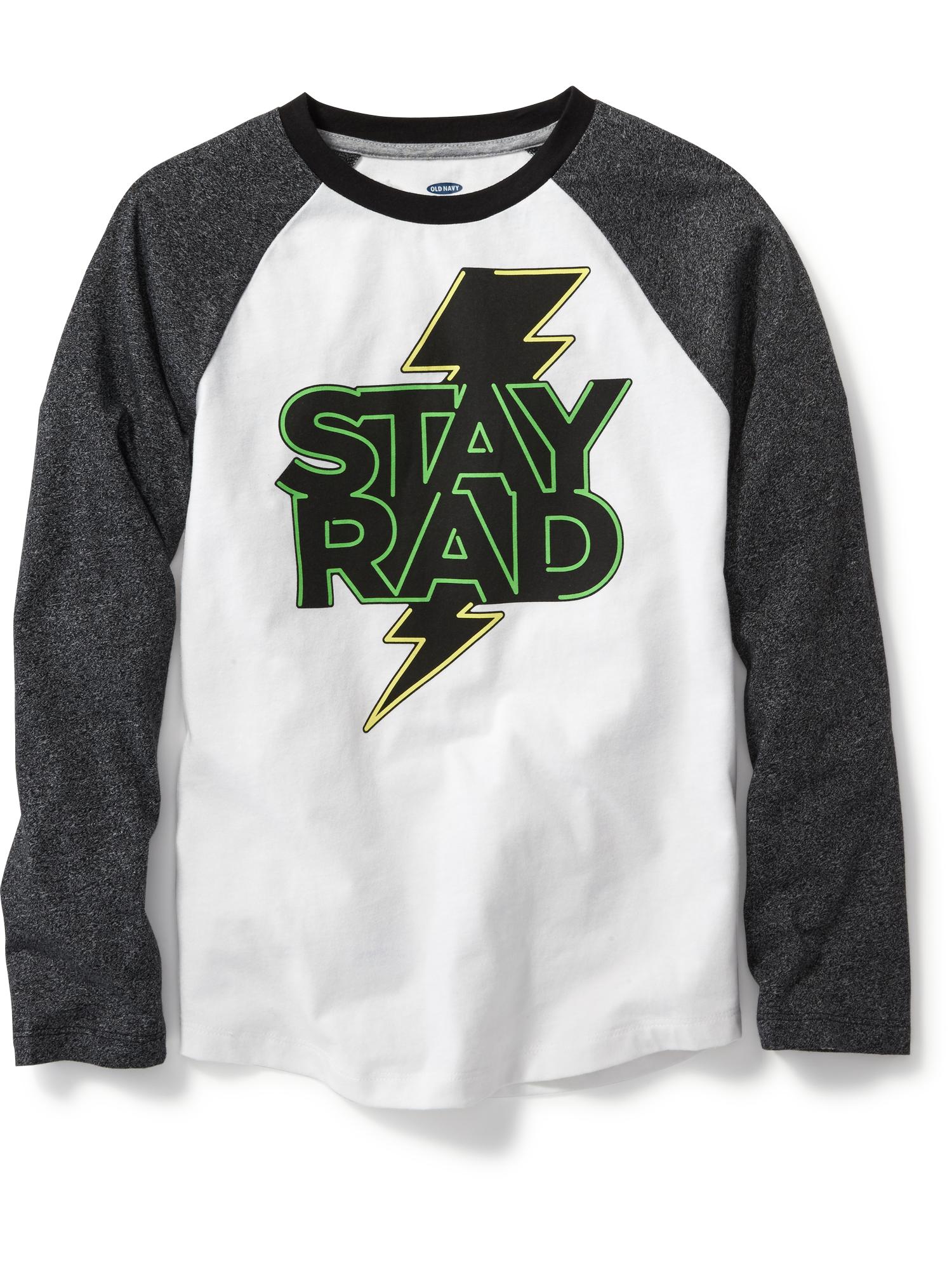 Graphic Raglan Tee For Boys Old Navy