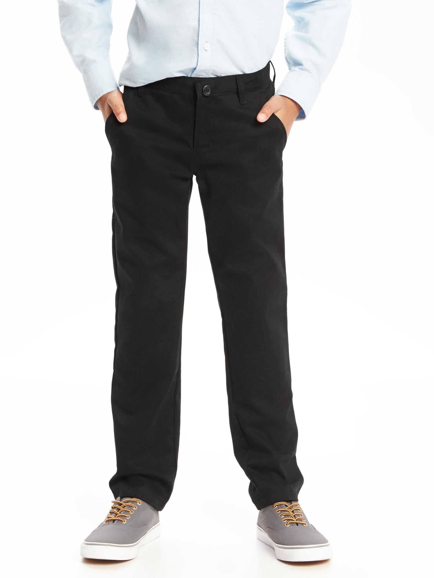 Flat-Front Skinny Uniform Khakis for Boys | Old Navy