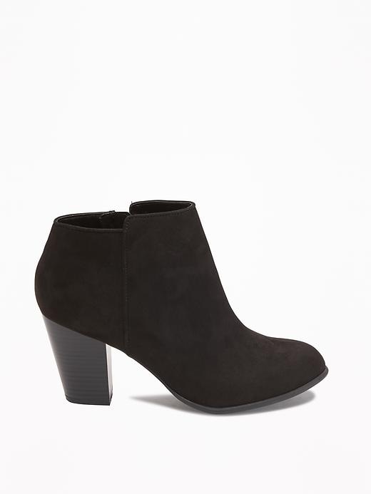 Sueded Ankle Boot for Women | Old Navy