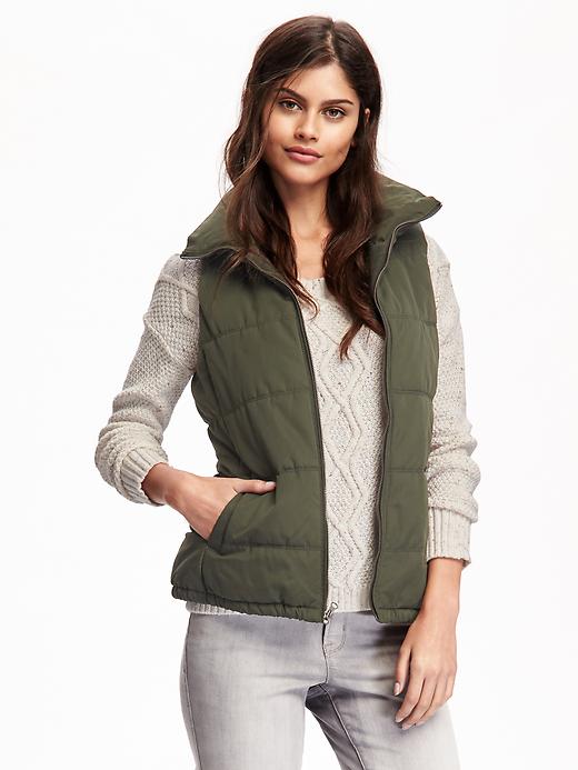 View large product image 1 of 1. Quilted Frost-Free Vest for Women