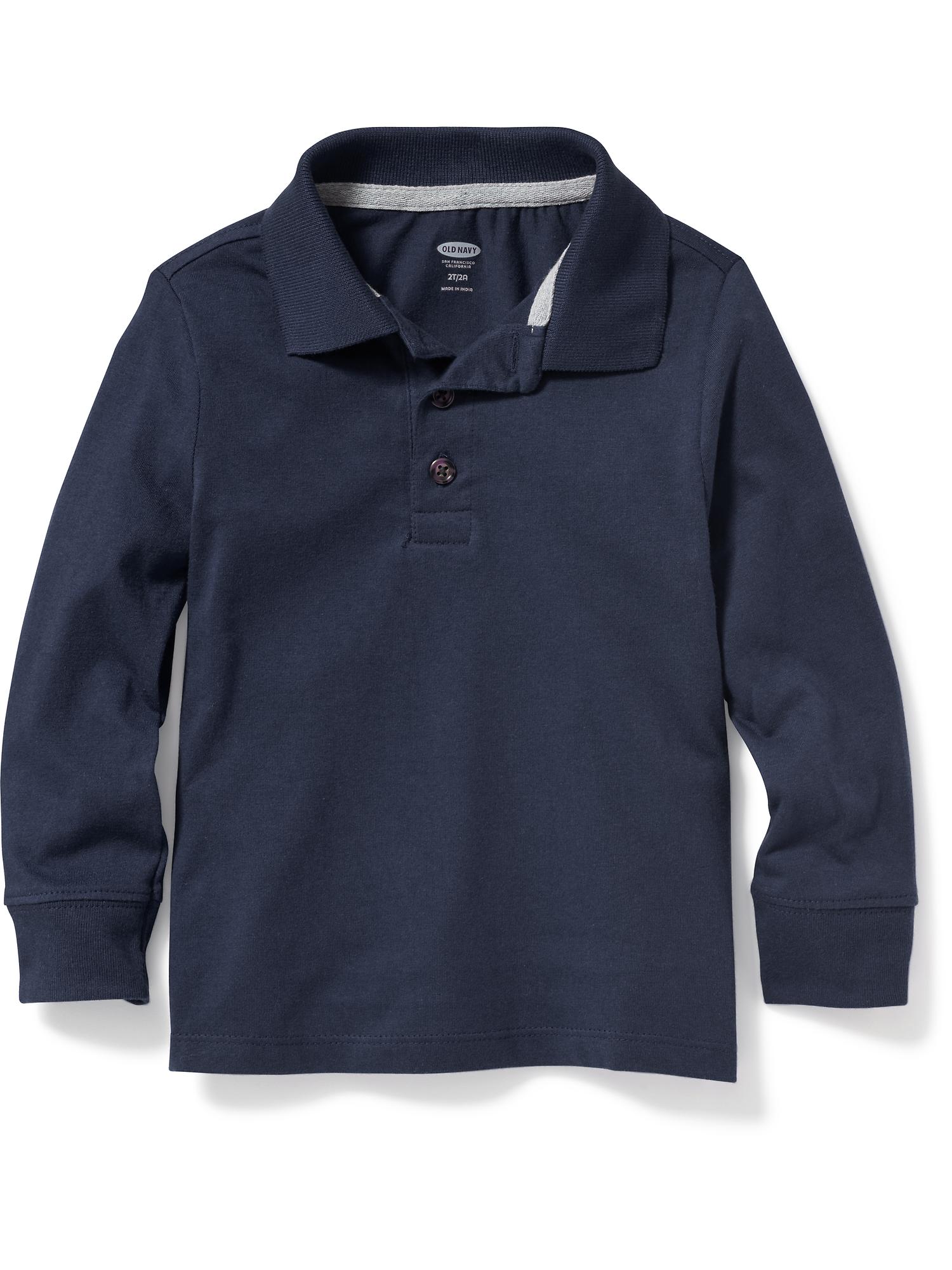 LongSleeve Polo for Toddler Boys Old Navy