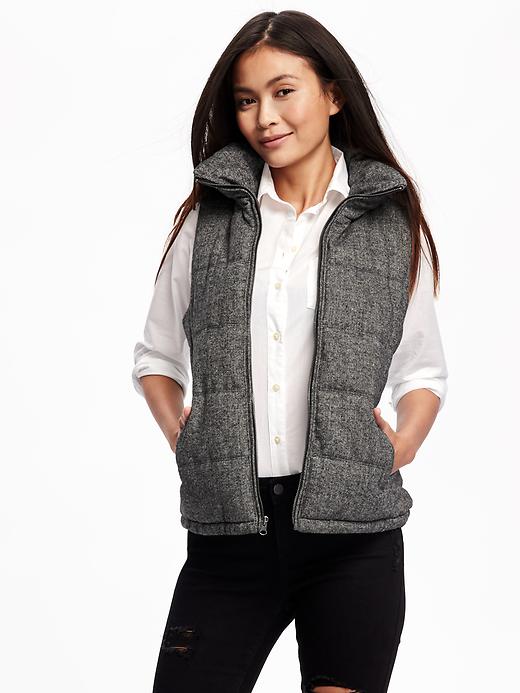 Image number 1 showing, Herringbone Frost Free Vest for Women