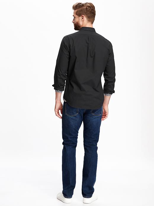 Image number 2 showing, Slim-Fit Poplin Shirt