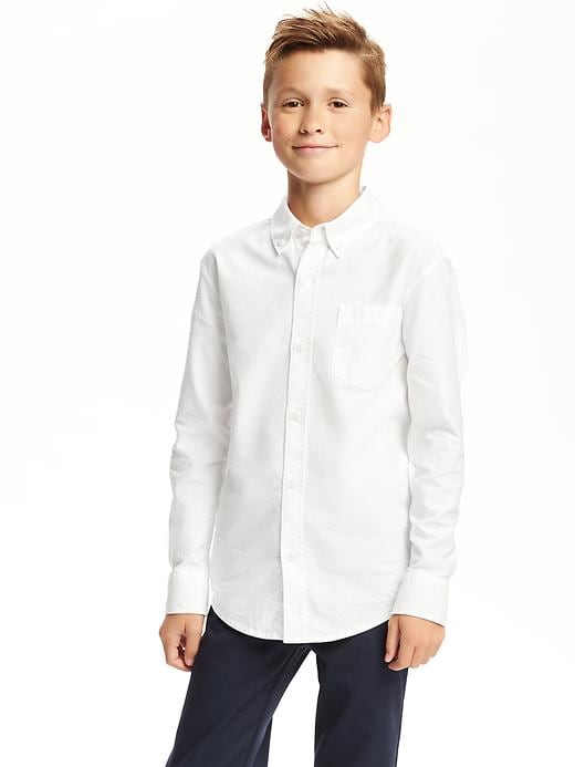 View large product image 1 of 2. Uniform Oxford Shirt for Boys