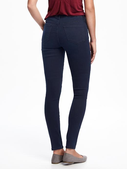View large product image 2 of 2. Mid-Rise Rockstar Skinny Jeans for Women
