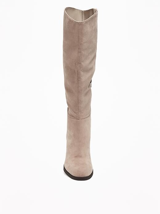 Image number 3 showing, Tall Sueded Boots for Women