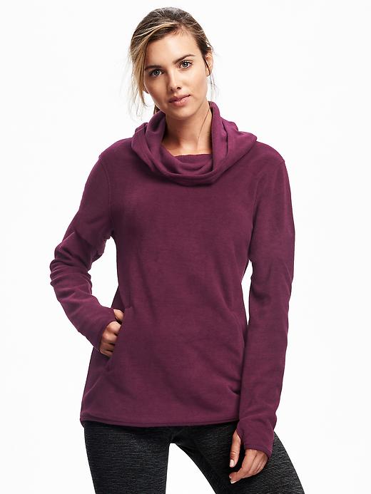 View large product image 1 of 1. Go-Warm Performance Fleece Pullover Hoodie for Women