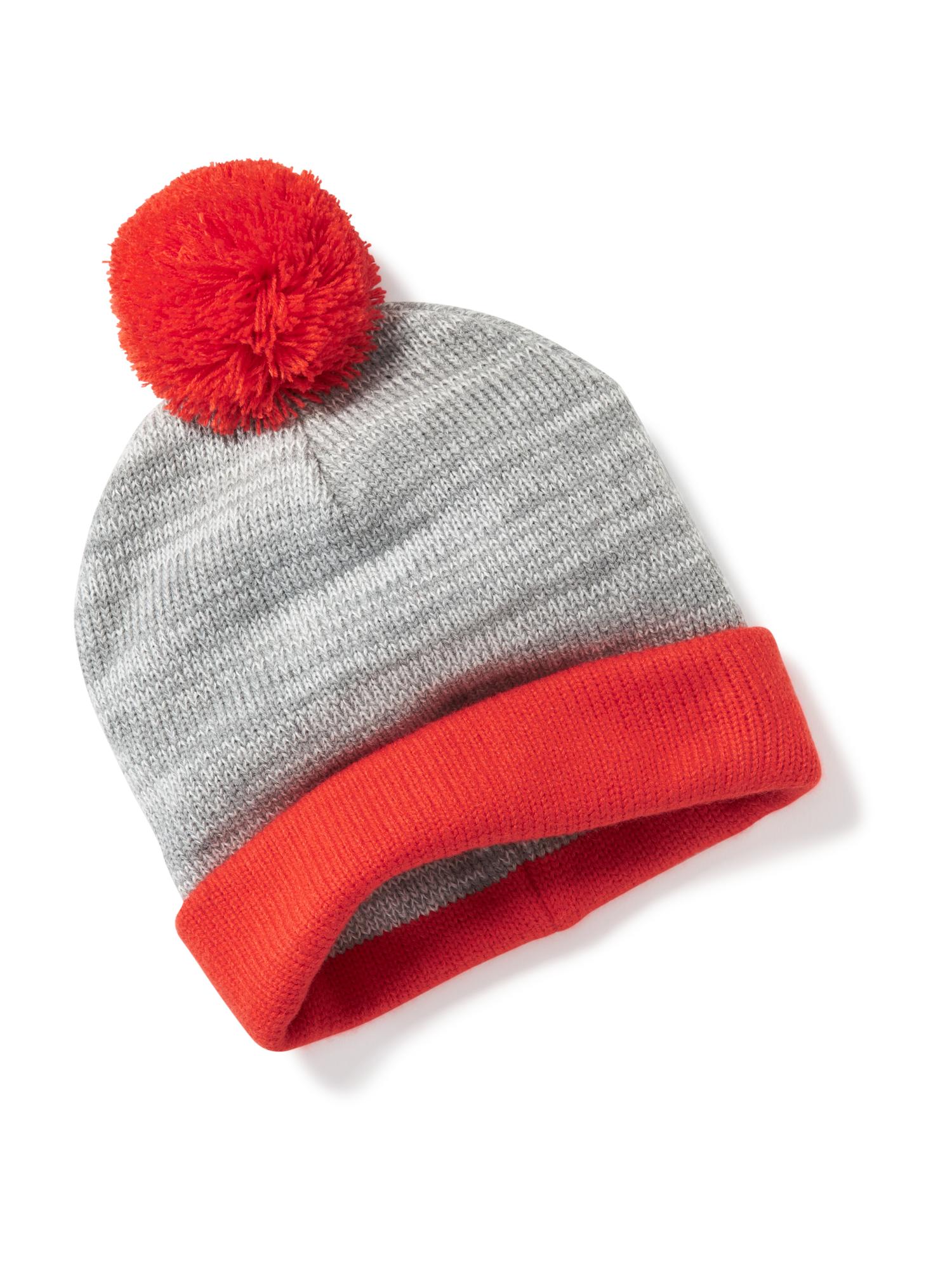 PomPom Ski Beanie for Men Old Navy