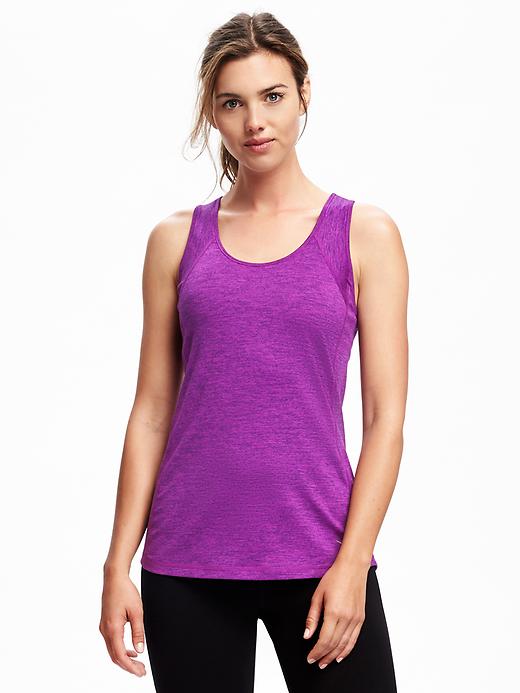 View large product image 1 of 1. Go-Dry Keyhole-Back Tank for Women