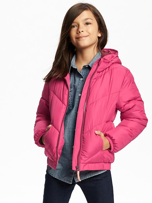 View large product image 1 of 1. Frost Free Hooded Jacket for Girls