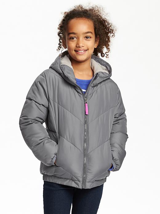View large product image 1 of 2. Frost Free Hooded Jacket for Girls
