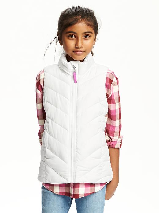 View large product image 1 of 2. Fitted Frost-Free Vest for Girls