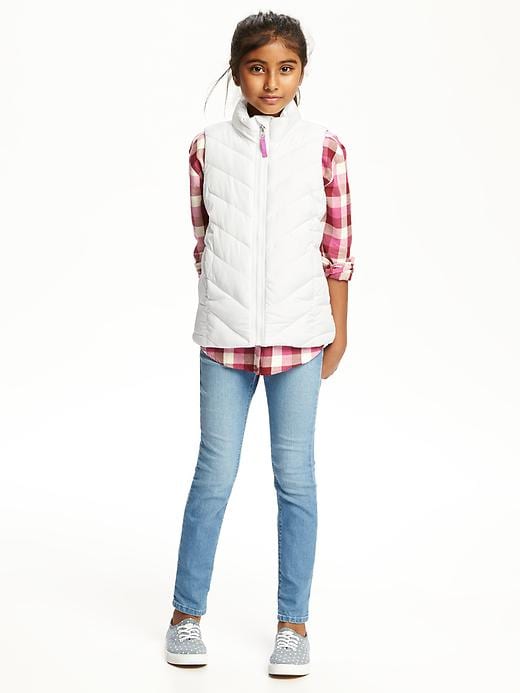 View large product image 2 of 2. Fitted Frost-Free Vest for Girls