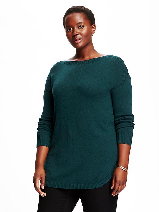 Plus size tunic sweater best sale