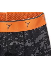 View large product image 3 of 3. Go-Dry Built-In Flex Base-Layer Shorts for Men - 8-inch inseam