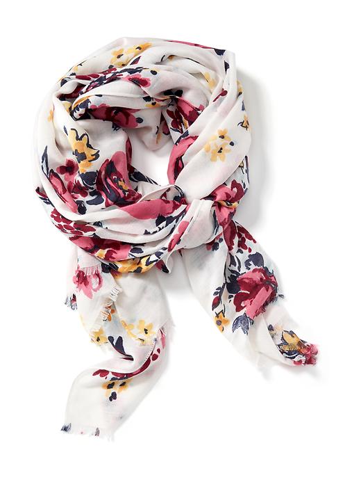 View large product image 1 of 2. Printed Oversized Scarf for Women