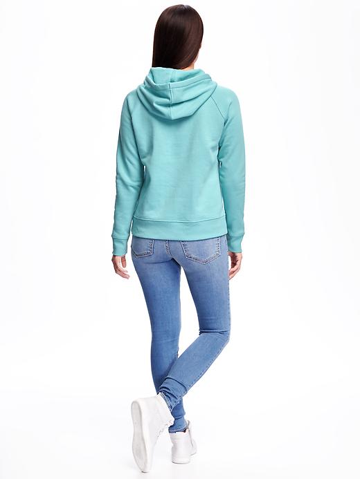 Image number 2 showing, Relaxed Fleece Hoodie for Women