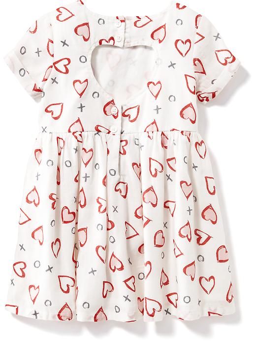 View large product image 2 of 2. Patterned Fit & Flare Dress for Toddler