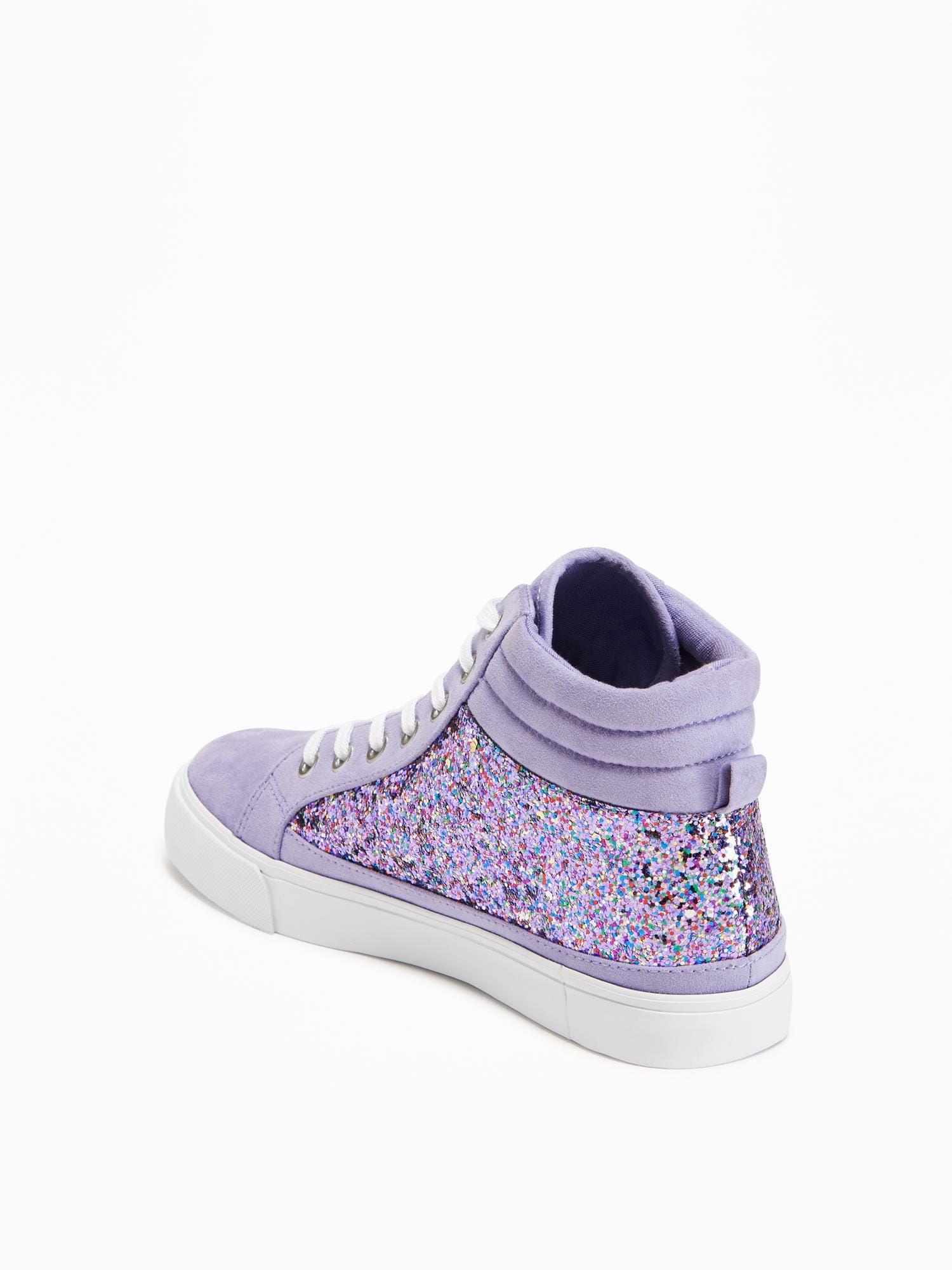 Girls navy store high tops