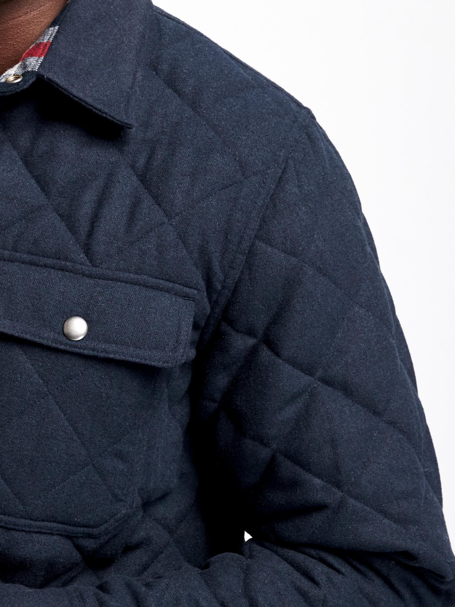 Quilted Wool-Blend Jacket for Men | Old Navy