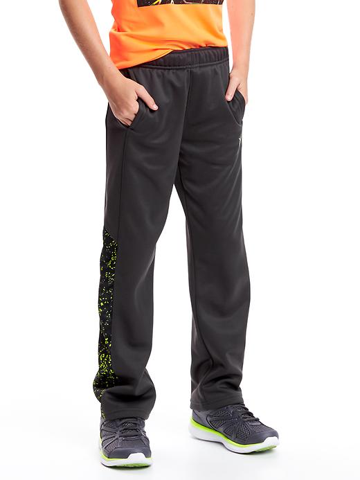 View large product image 1 of 1. Go-Dry Color-Block Performance Pants for Boys
