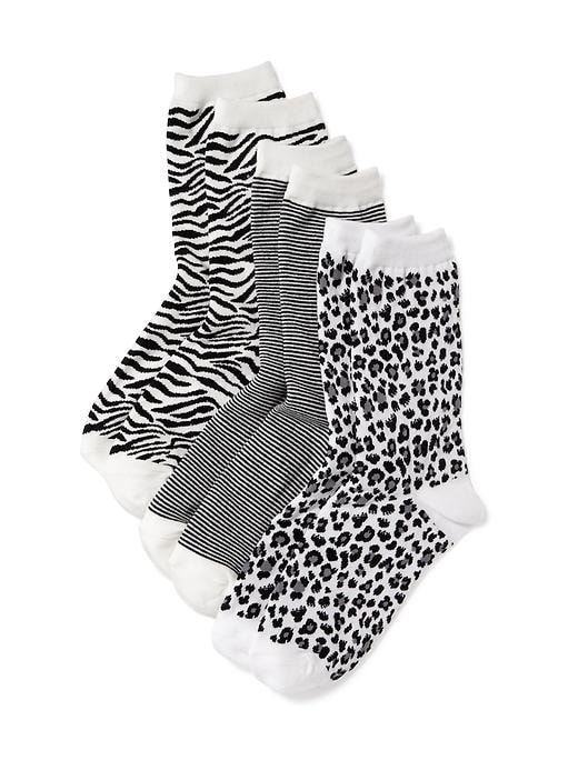View large product image 1 of 1. 3-Pack Trouser Socks for Women