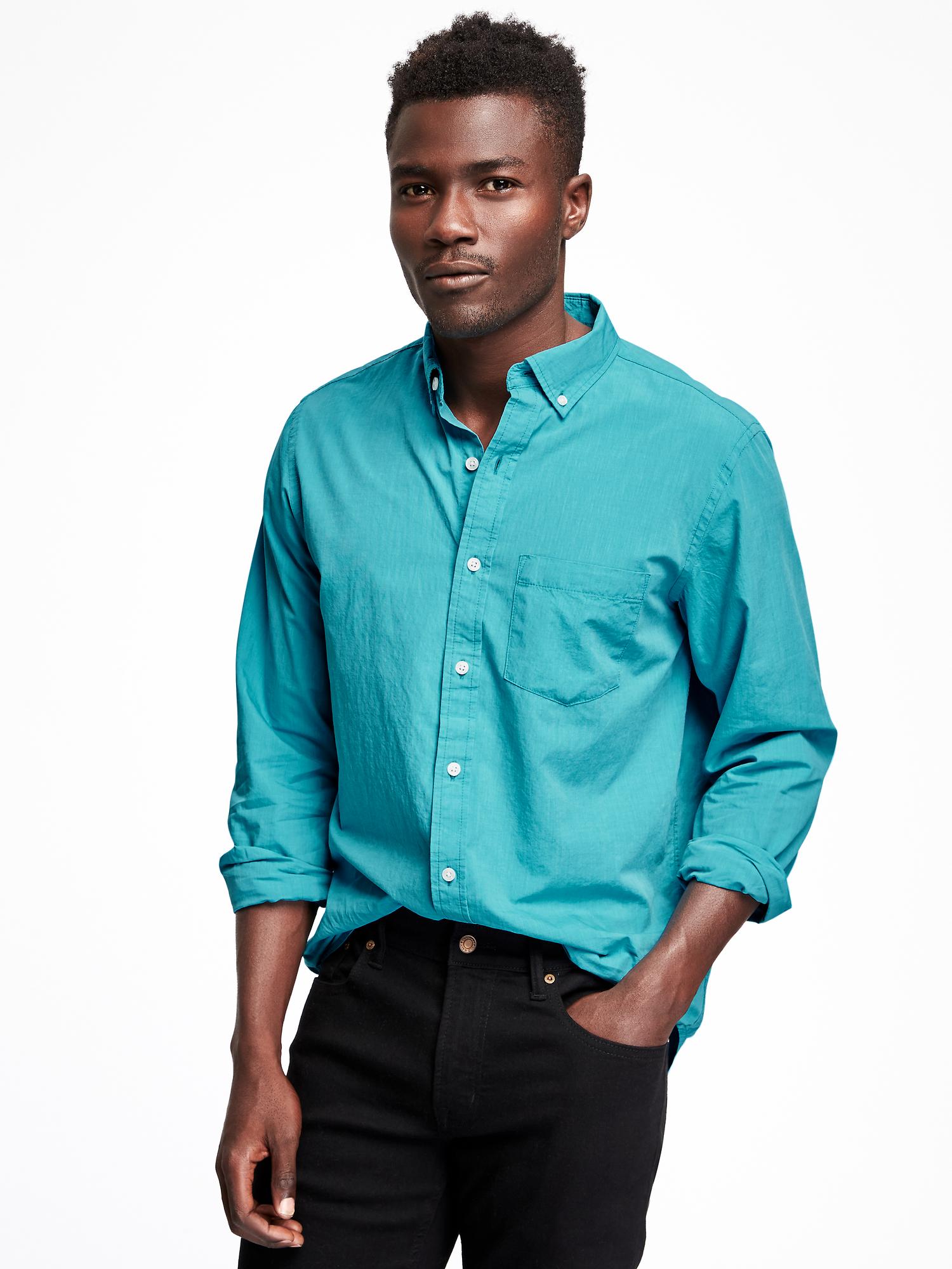 RegularFit Classic Shirt For Men Old Navy