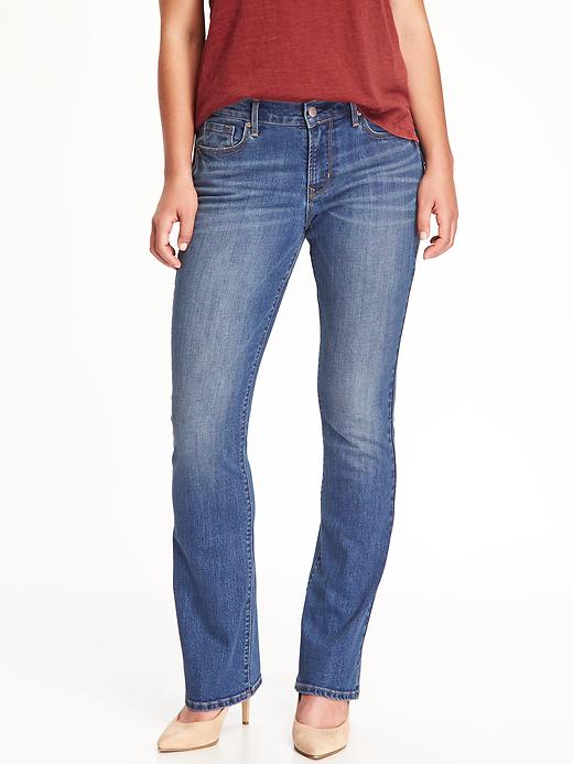View large product image 1 of 3. Curvy Boot-Cut Jeans for Women