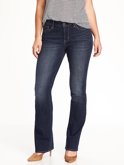 Image number 1 showing, Curvy Boot-Cut Jeans for Women