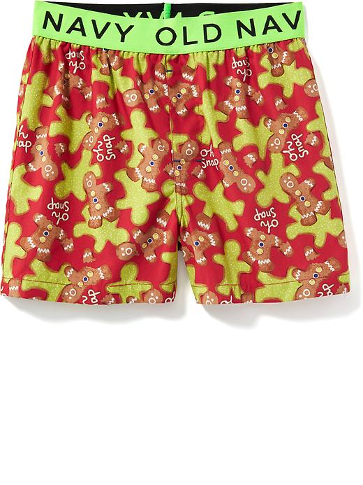 View large product image 1 of 1. Printed Woven Boxers 1-Pack For Boys