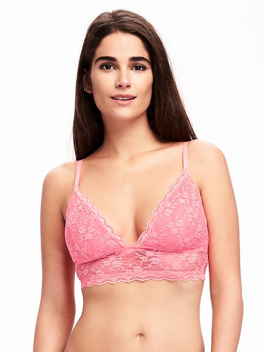 Image number 1 showing, Lace Long-Line Bralette for Women