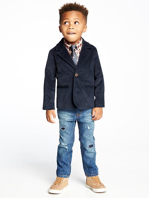 View large product image 2 of 2. Velveteen Blazer for Toddler