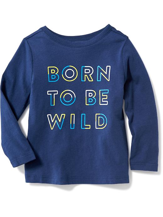 View large product image 1 of 1. Graphic Crew-Neck Tee for Toddler Boys