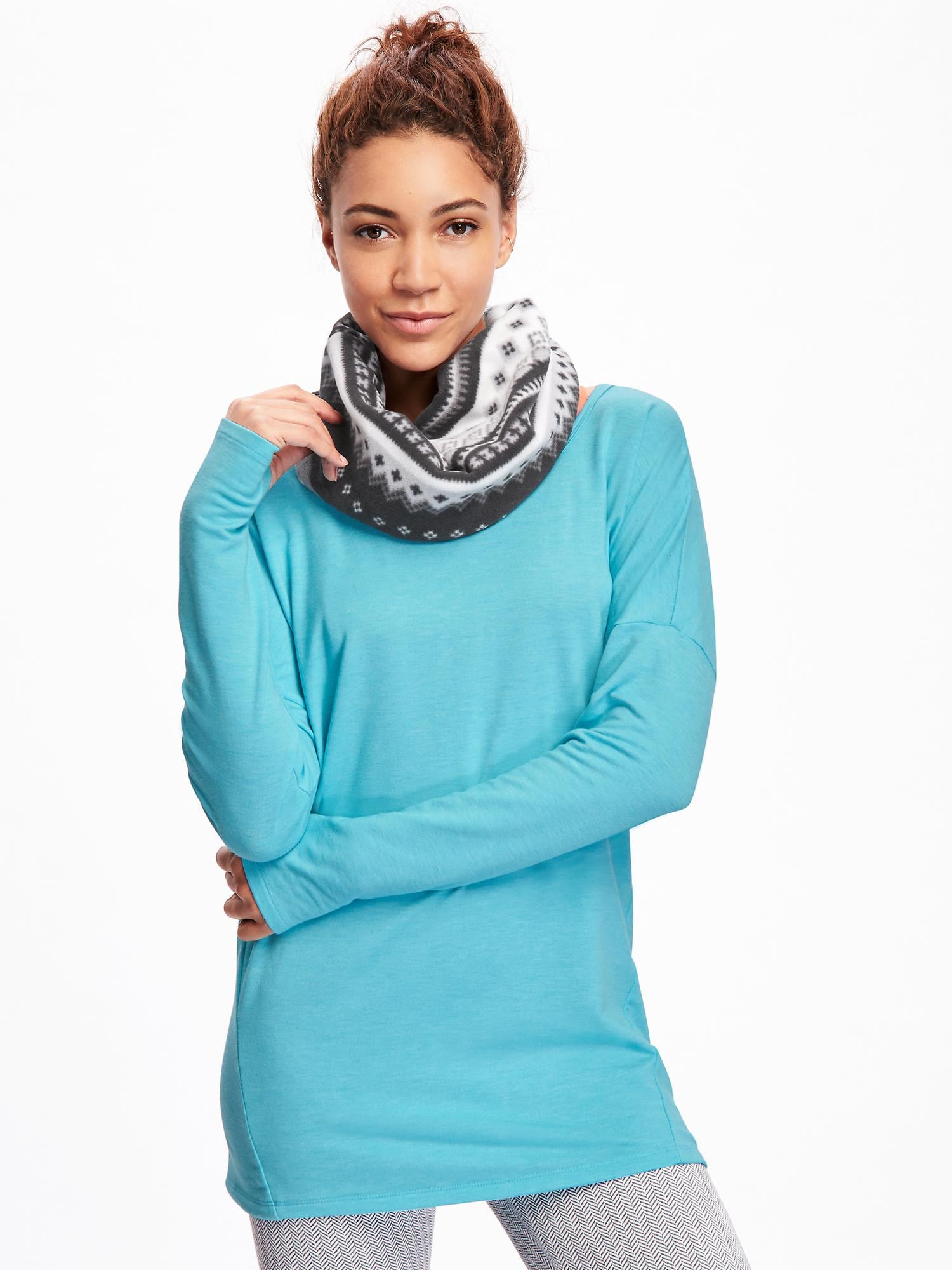 Performance Fleece FunnelNeck Scarf for Women Old Navy