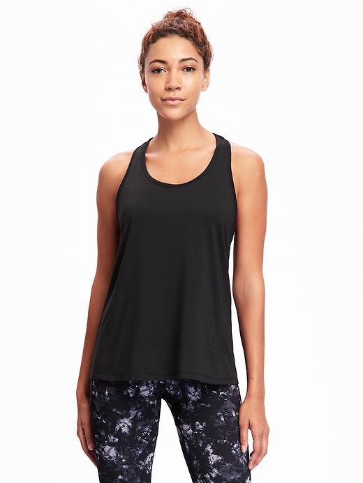 View large product image 1 of 2. Hi-Lo Racerback Performance Tank for Women