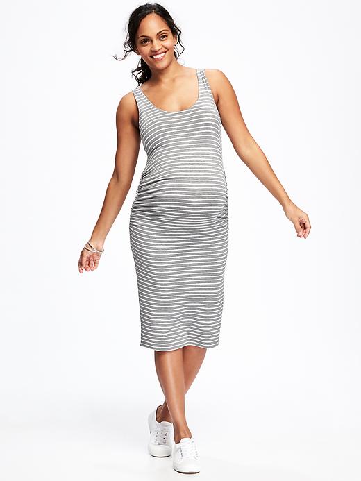 Maternity Bodycon Tank Dress